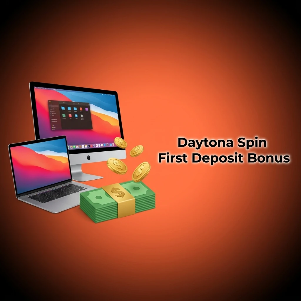 Daytona Spin 255% first deposit bonus up to £1,500 plus 100 free spins for UK players