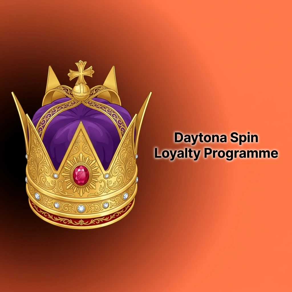 Daytona Spin loyalty programme tiers offering VIP rewards, bonus points, free spins and exclusive benefits for UK players