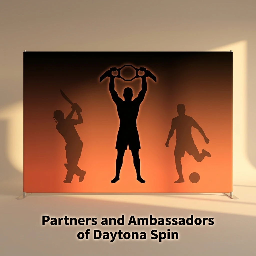 Daytona Spin partners including Evolution Gaming, Pragmatic Play, NetEnt, Microgaming, Paysafe, and GamCare logos