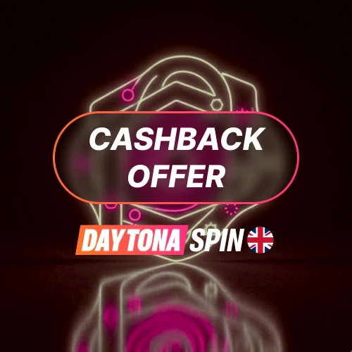 Get up to 15% weekly cashback on net losses with no wagering requirements at Daytona Spin.