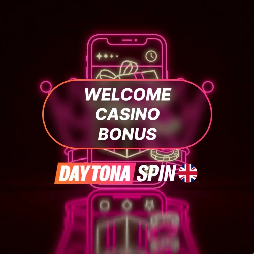 Claim a 255% matched welcome bonus up to £1500 plus 100 free spins at Daytona Spin casino.