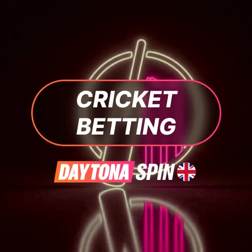 Bet on enhanced odds for selected cricket matches and leagues at Daytona Spin.