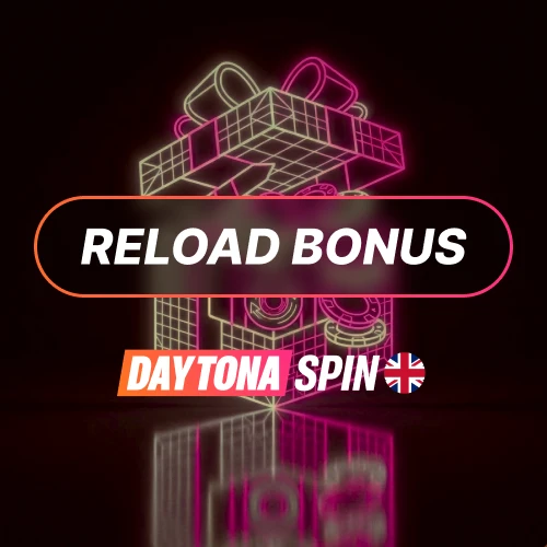 Receive up to 50% reload bonus on subsequent deposits at Daytona Spin casino.