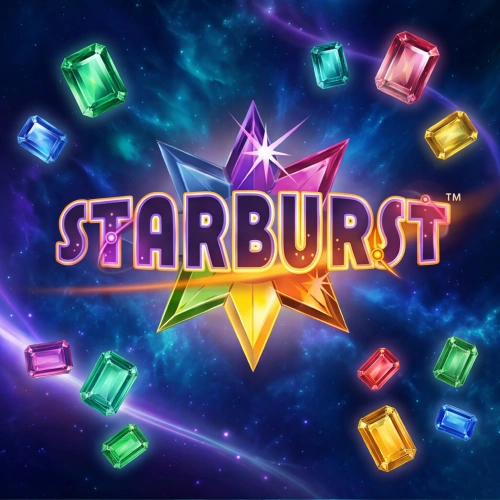 Match glowing jewels in Starburst to win prizes at Daytona Spin.