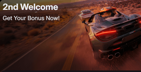 Daytona Spin 2nd Welcome bonus